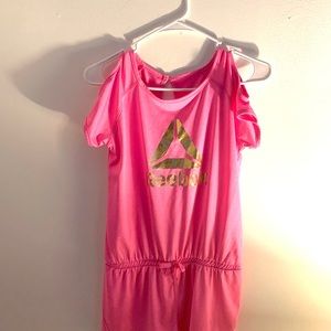 Pink romper, Reebok, L(12)